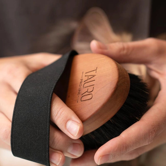 マッサージブラシ真鍮ワイヤー・馬毛