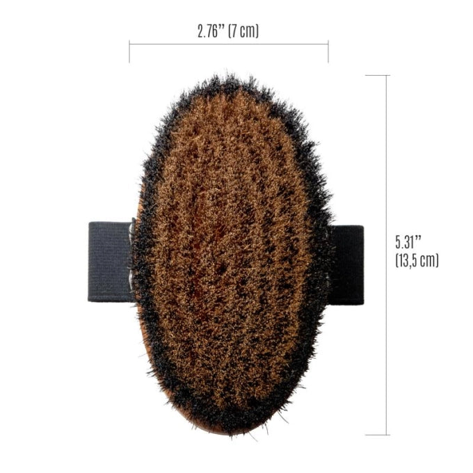 マッサージブラシ ブロンズワイヤー・馬毛