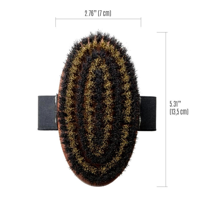 マッサージブラシ真鍮ワイヤー・馬毛