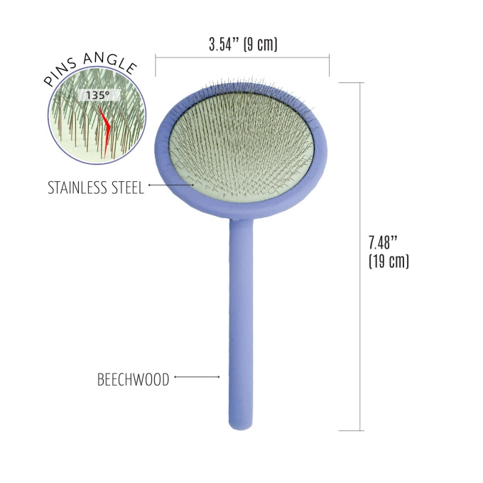 スリッカー　丸型ブラシ
