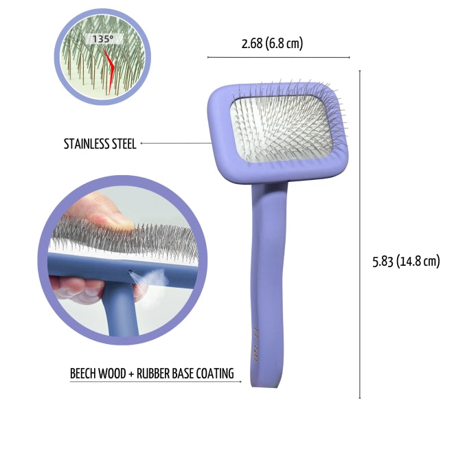 スリッカー　長方形ブラシ　S