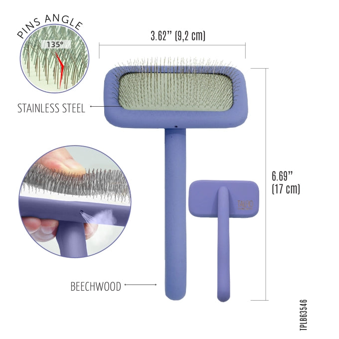 スリッカー　長方形ブラシ　M