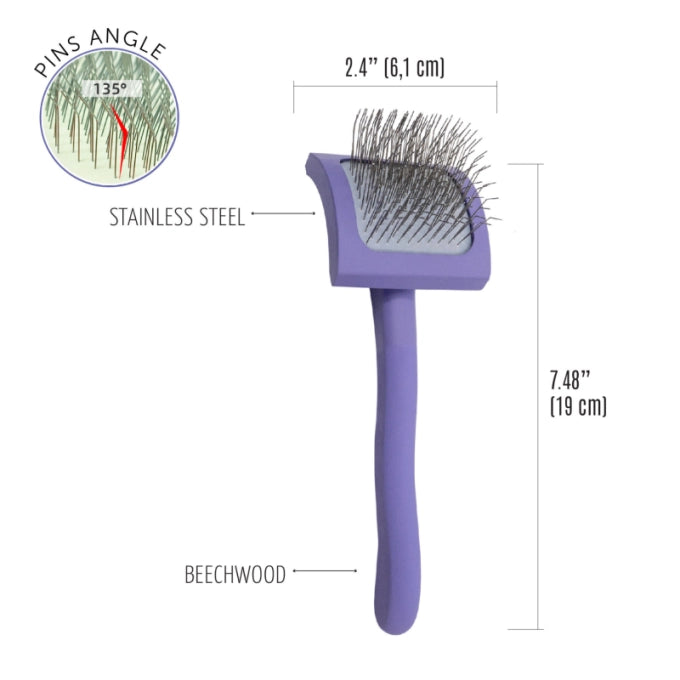 スリッカー　カーブブラシ　S